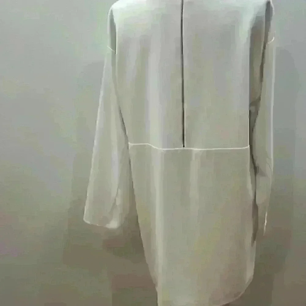 TIBI White Sheath Dress Size Medium - Picture 8 of 9